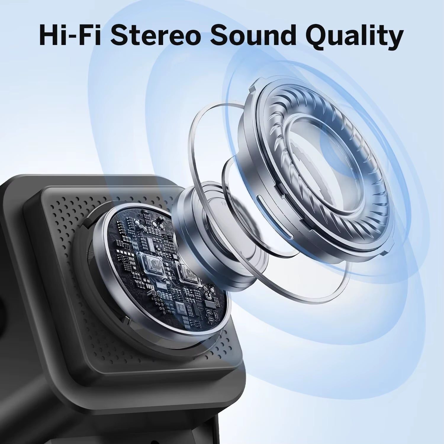 5 in 1 Auto-Induction Wireless Induction Speaker 8 Mode RGB Lights HIFI Sound Portable Bluetooth Phone Holder Christmas Gifts